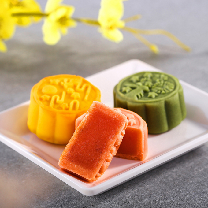 中式水果月饼